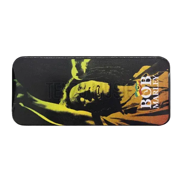 Jim Dunlop BOBPT08M Medium Bob Marley Poster Tin Pick (Pack of 6)