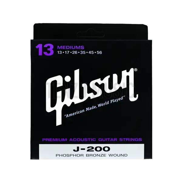 سیم گیتار Gibson J-200 Phosphor Bronze Wound 13-56