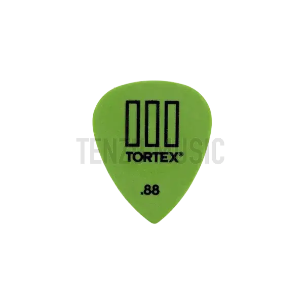 Dunlop Tortex Standard Guitar Picks 418 Green .88mm