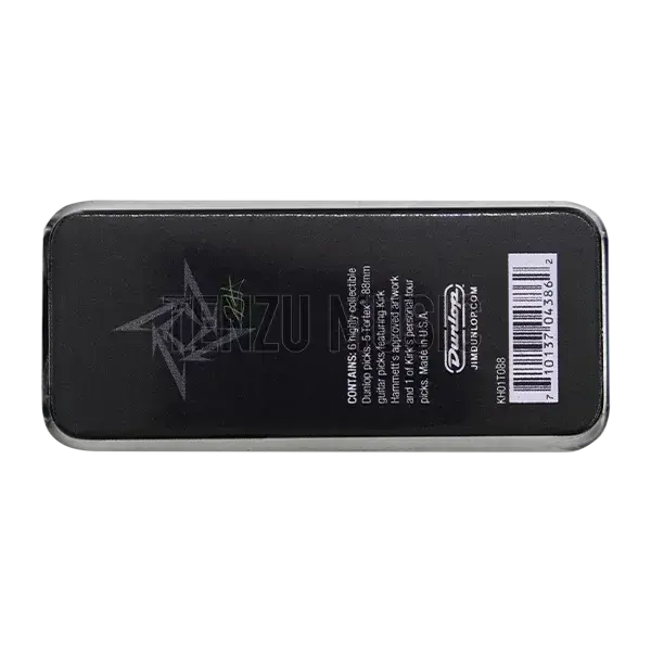 Dunlop KH01T088 Kirk Hammett Signature Pick Tin, 6 Picks