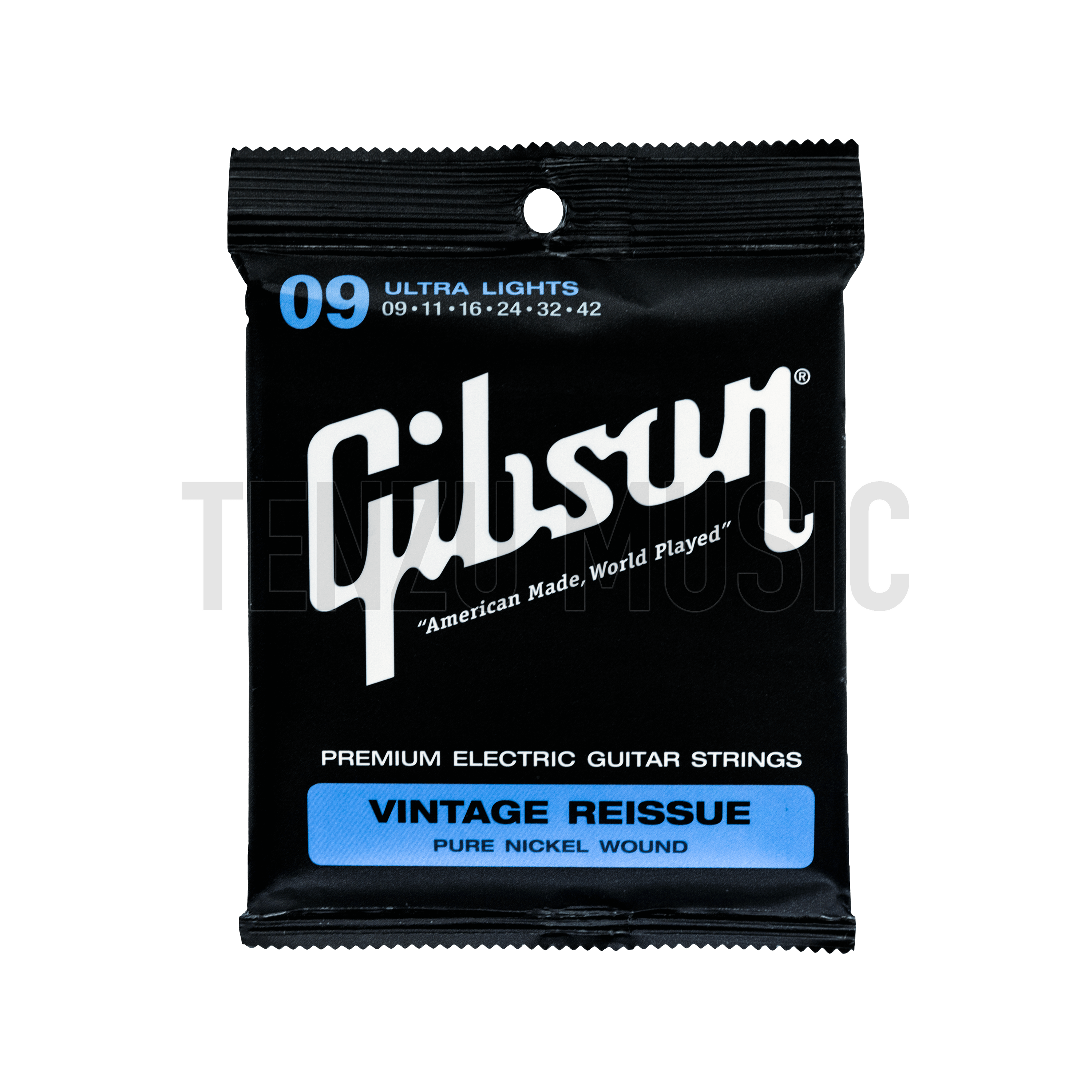 سیم گیتار Gibson Vintage Reissue Pure Nickel Wound 9-42