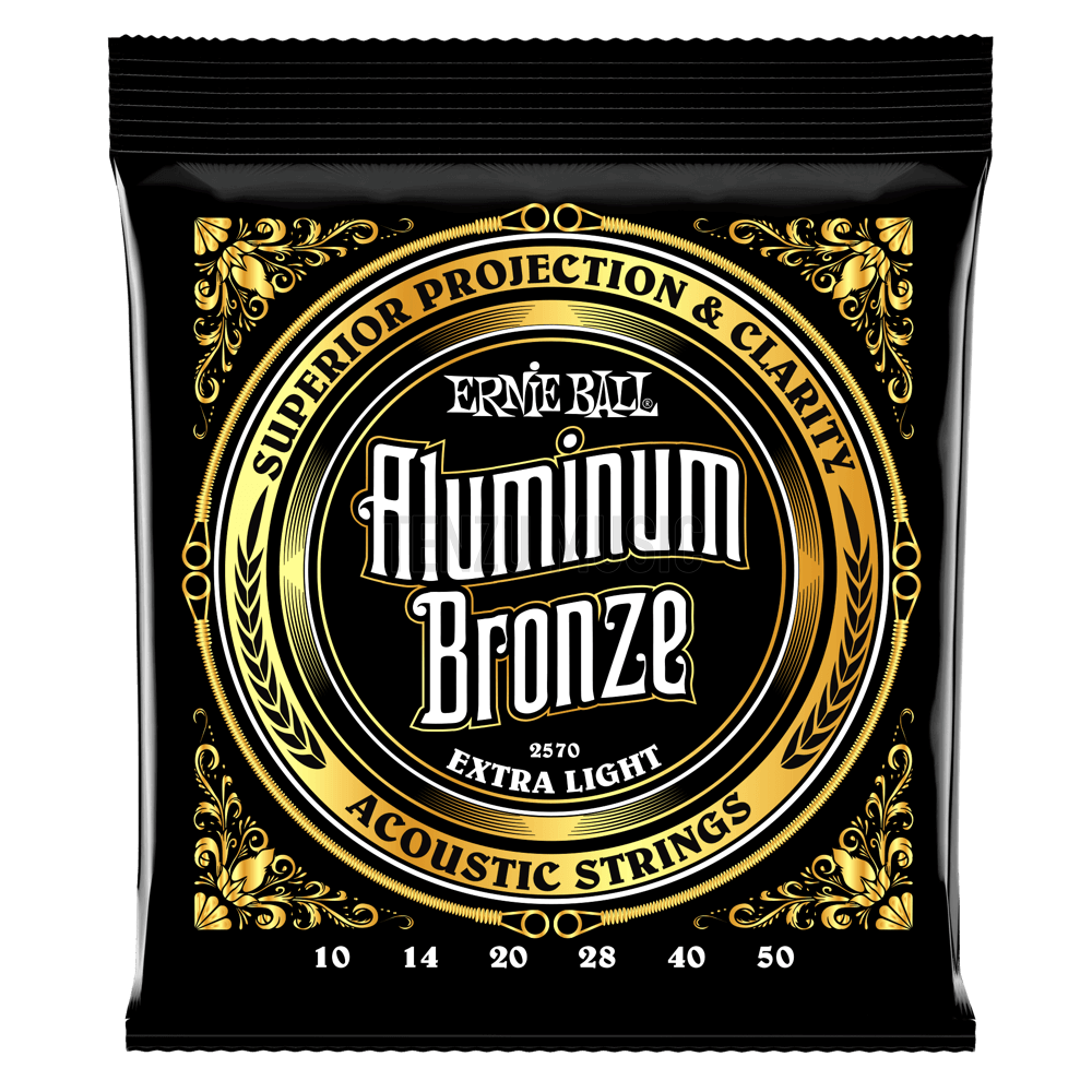 سیم گیتار Ernie Ball Aluminum Bronze Extra Light 10-50