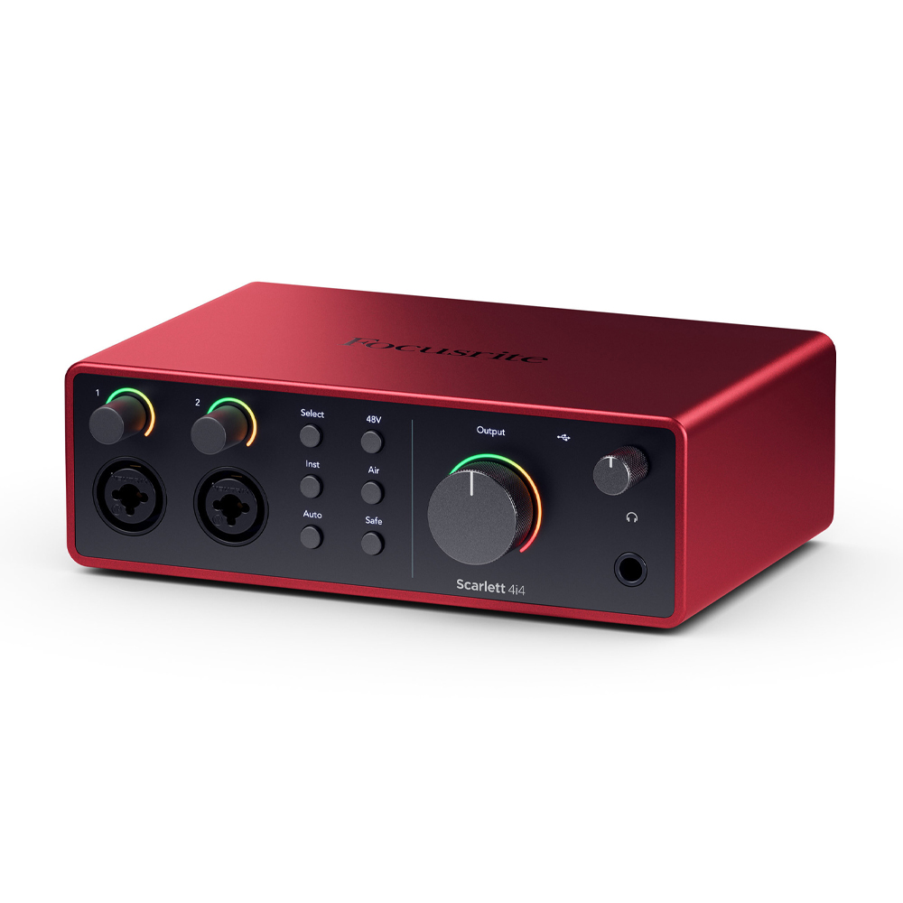 کارت صدا Focusrite Scarlett 4i4 4th Generation