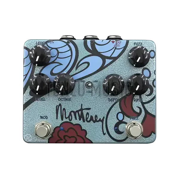 keeley monterey rotary fuzz vibe multi effects pedal
