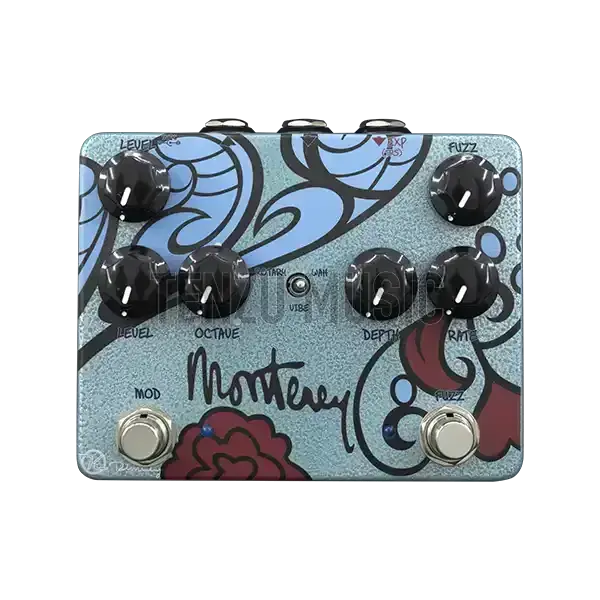 پدال گیتار الکتریک Keeley Monterey Rotary Fuzz Vibe Multi-effects Pedal