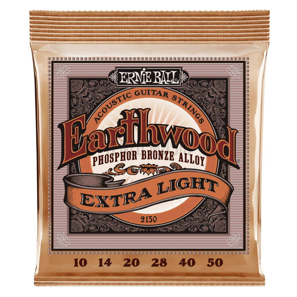 سیم گیتار Ernie Ball Earthwood Phosphor Bronze Extra Light 10-50