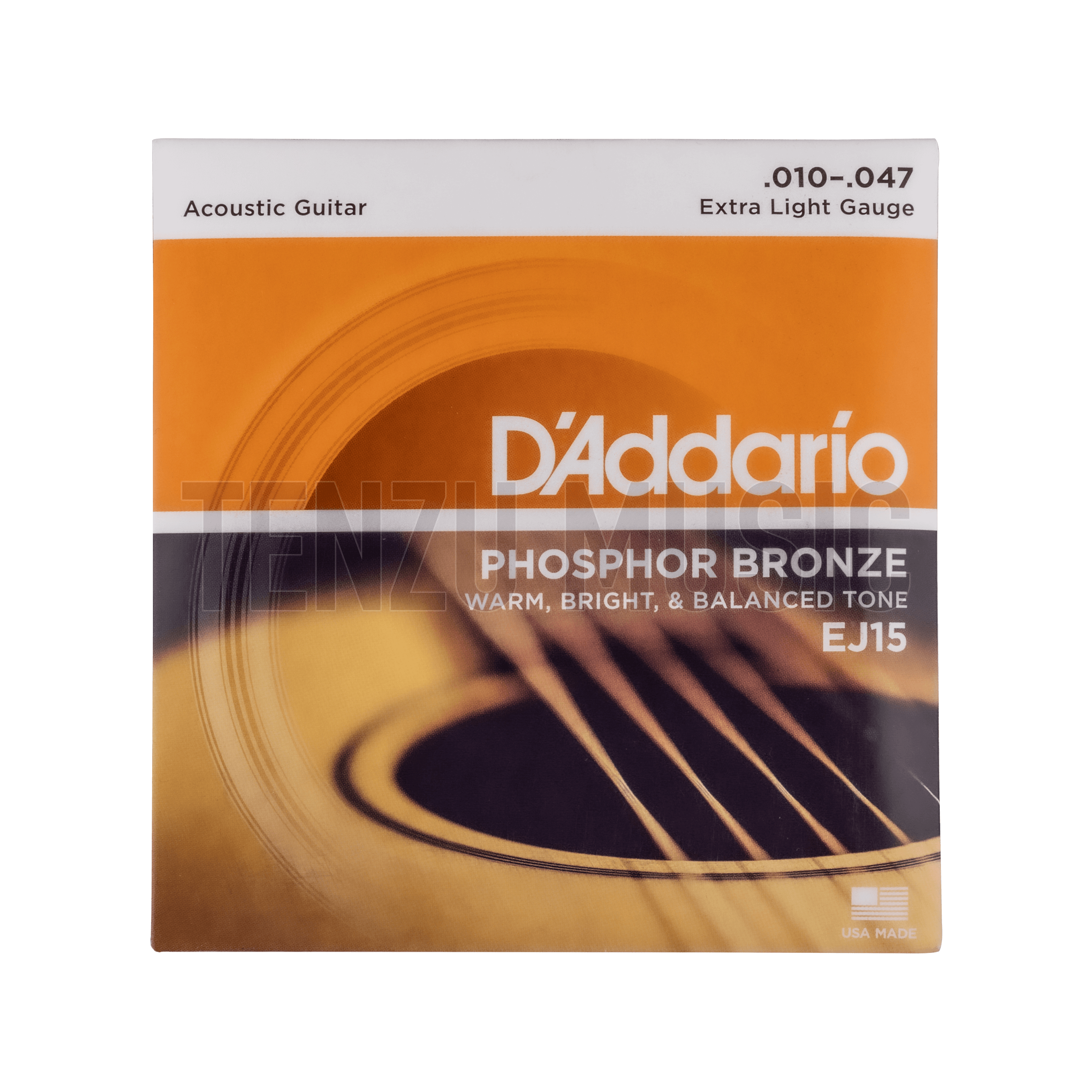 سیم گیتار D'Addario PHB EJ15 10/47