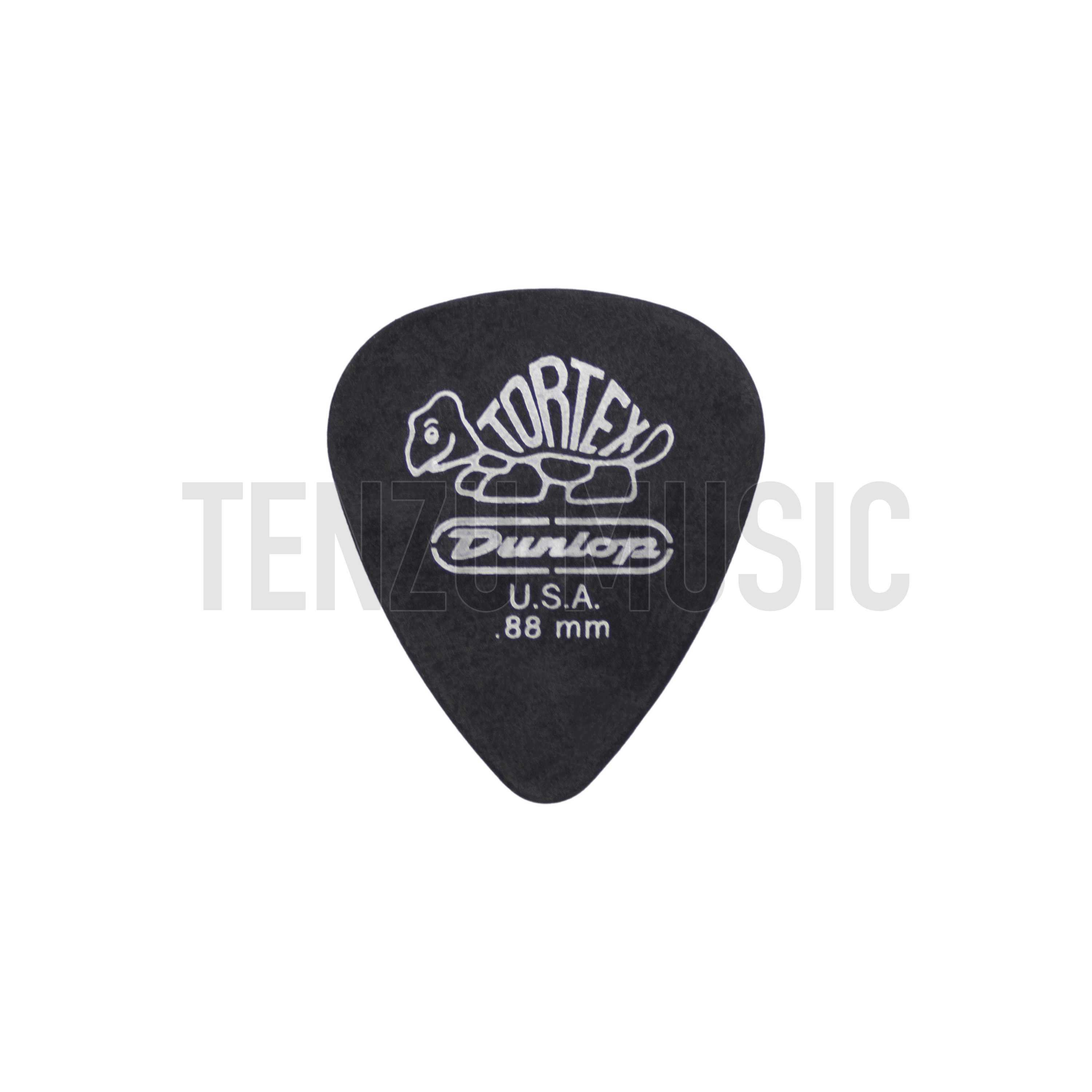 Dunlop Tortex Pitch Black .88 Pick