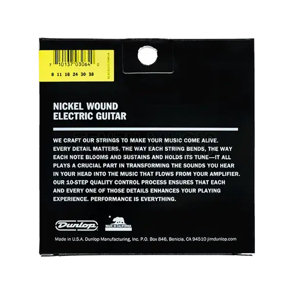 سیم گیتار Dunlop Nickel Wound 8-38