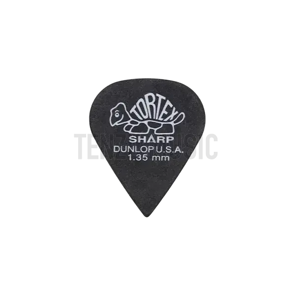 Dunlop Tortex Sharp Pick 1.35