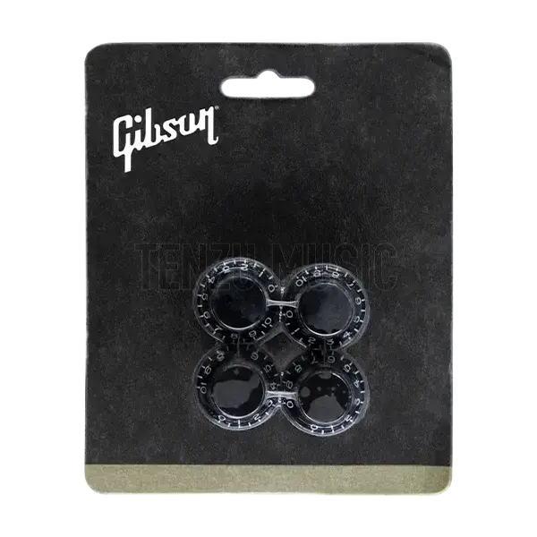 Gibson Black Top Hat Knobs - 4 pack