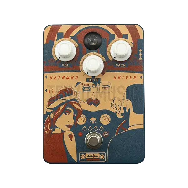 orange getaway driver overdrive pedal