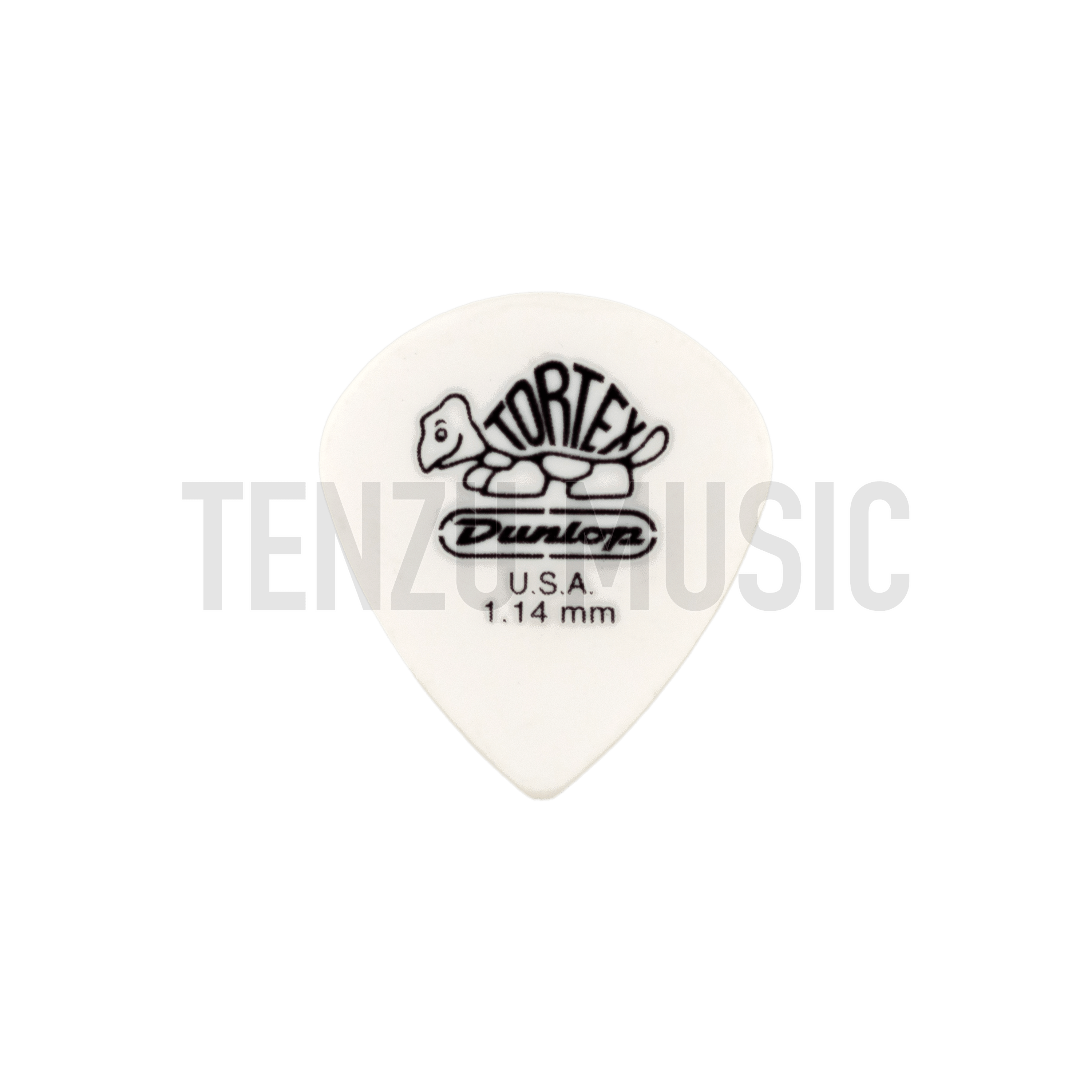 Dunlop Tortex White Jazz III Pick 1.14mm
