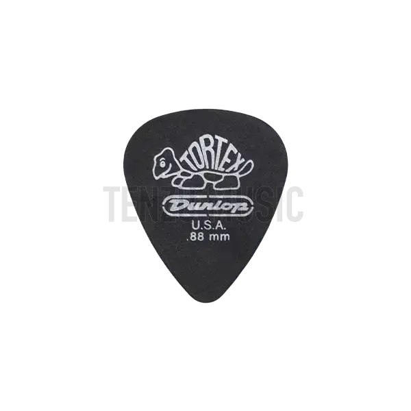Dunlop Tortex Pitch Black .88 Pick