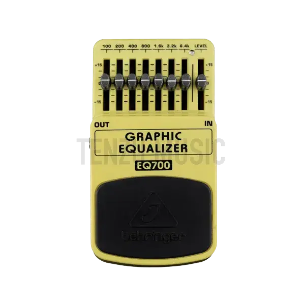 behringer eq700 graphic equalizer pedal