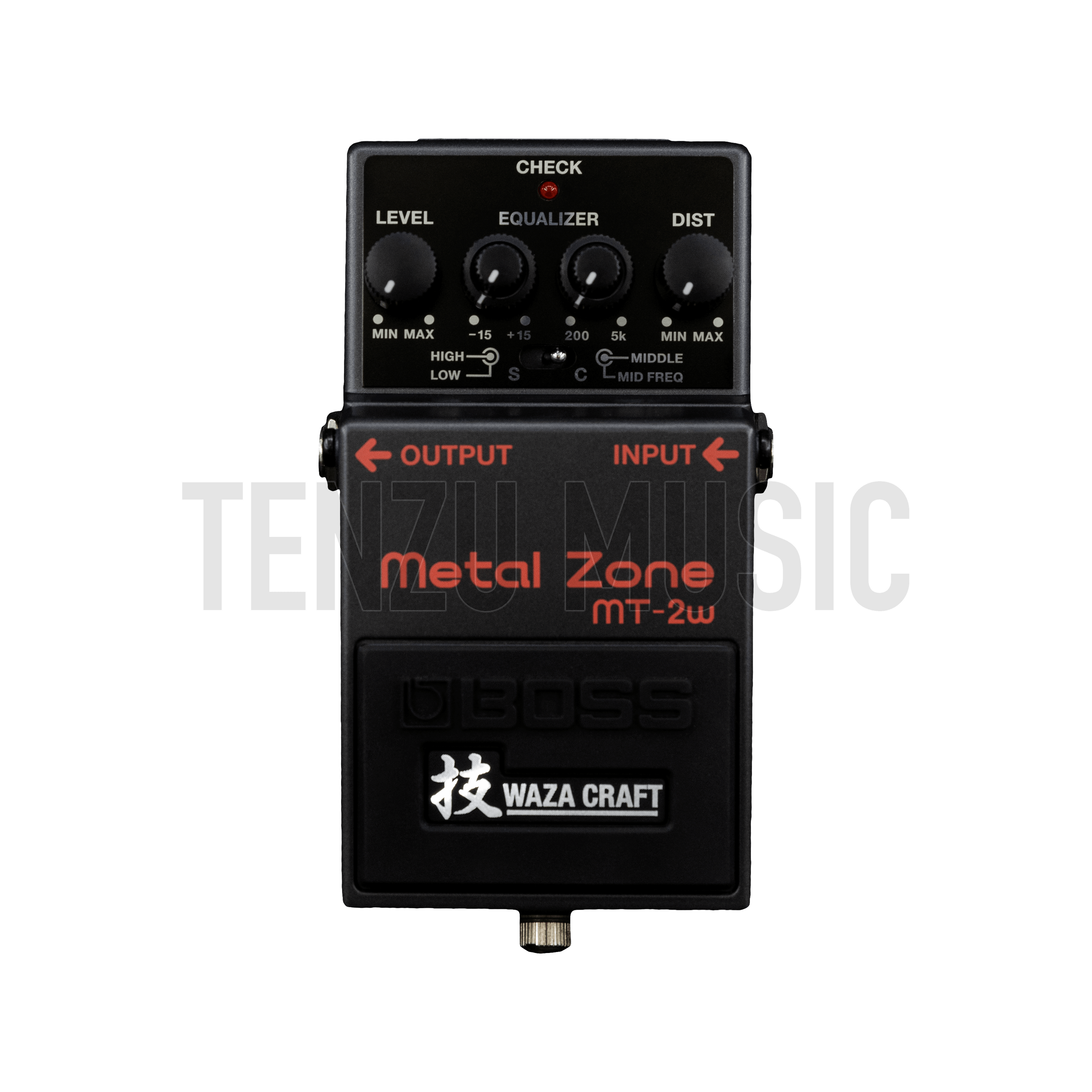 پدال گیتار الکتریک Boss MT-2W Waza Metal Zone Distortion Pedal