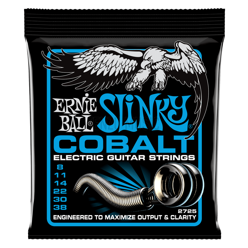 سیم گیتار Ernie Ball Slinky Cobalt 8-38