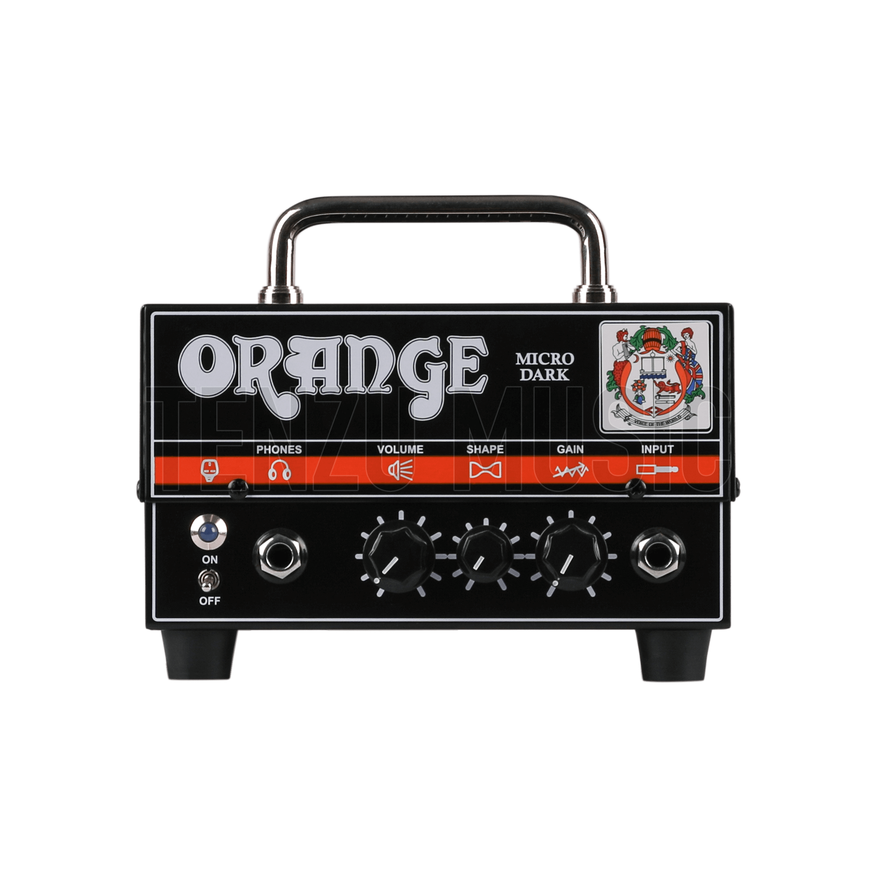 آمپلی فایر گیتار الکتریک Orange Micro Dark 20-watt Hybrid Head