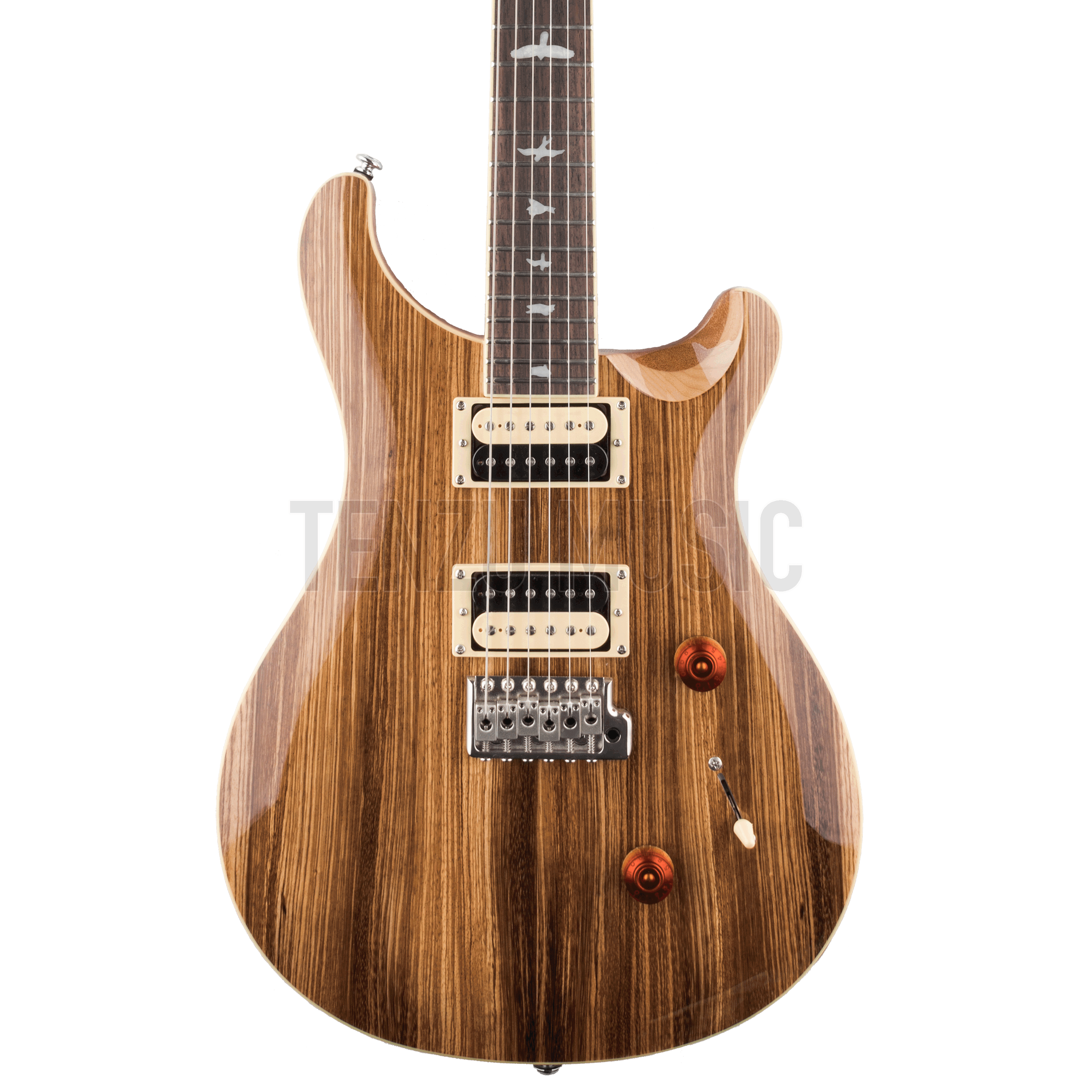 PRS SE Custom 24 Exotic Zebrawood