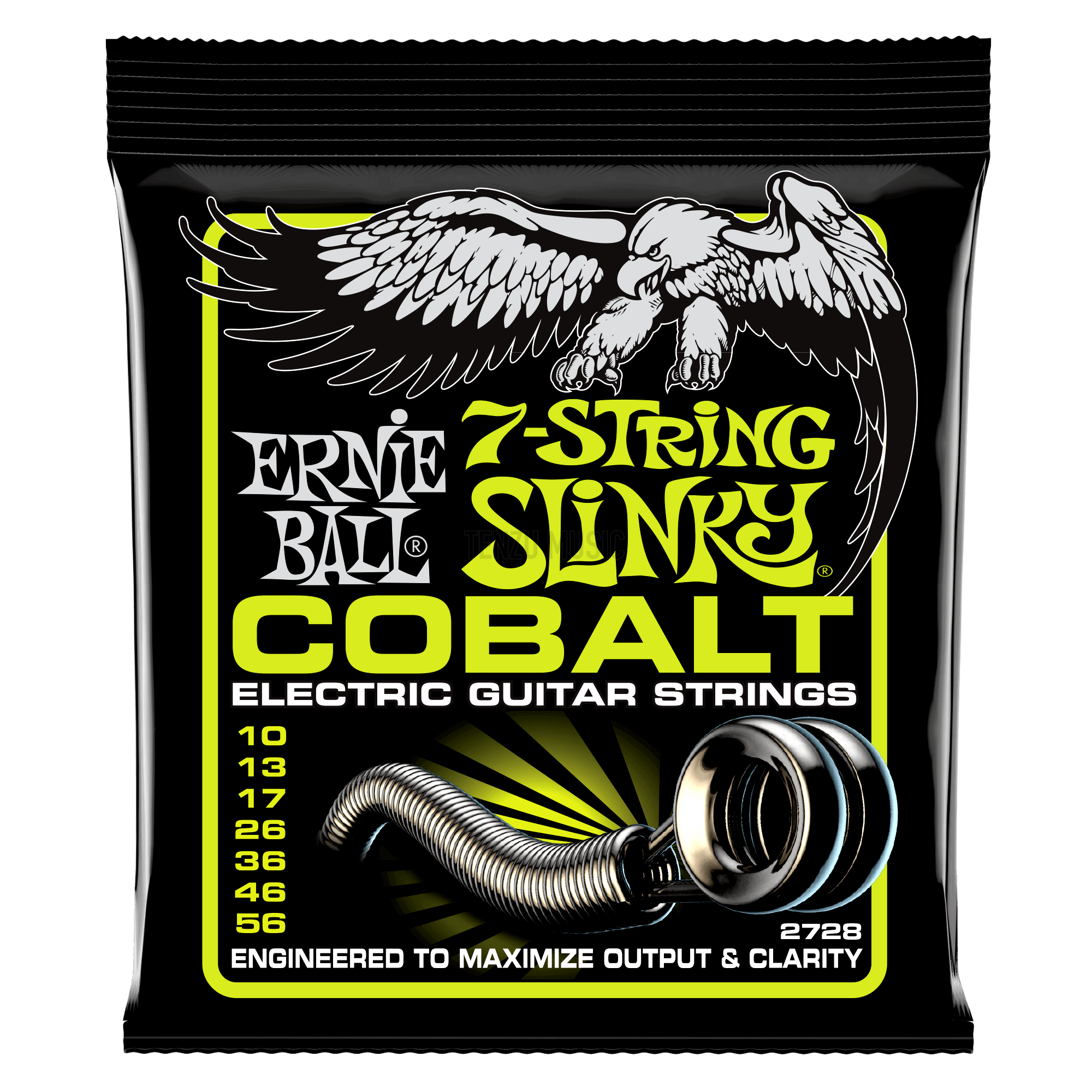 سیم گیتار Ernie Ball Slinky Cobalt 10-56 (7 String)