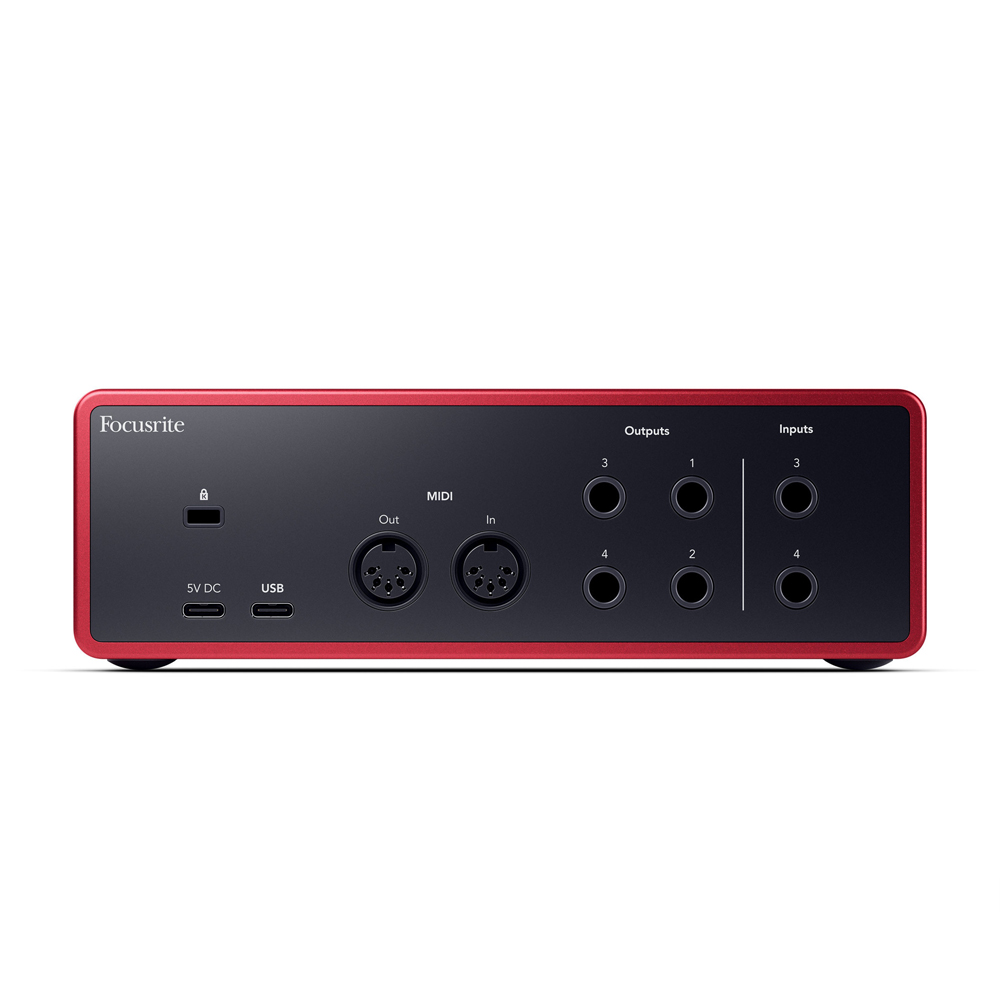 کارت صدا Focusrite Scarlett 4i4 4th Generation