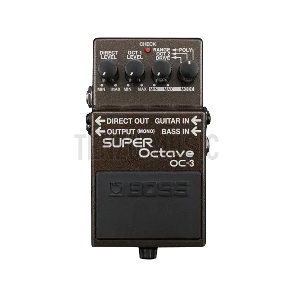 boss oc 3 dual super octave pedal