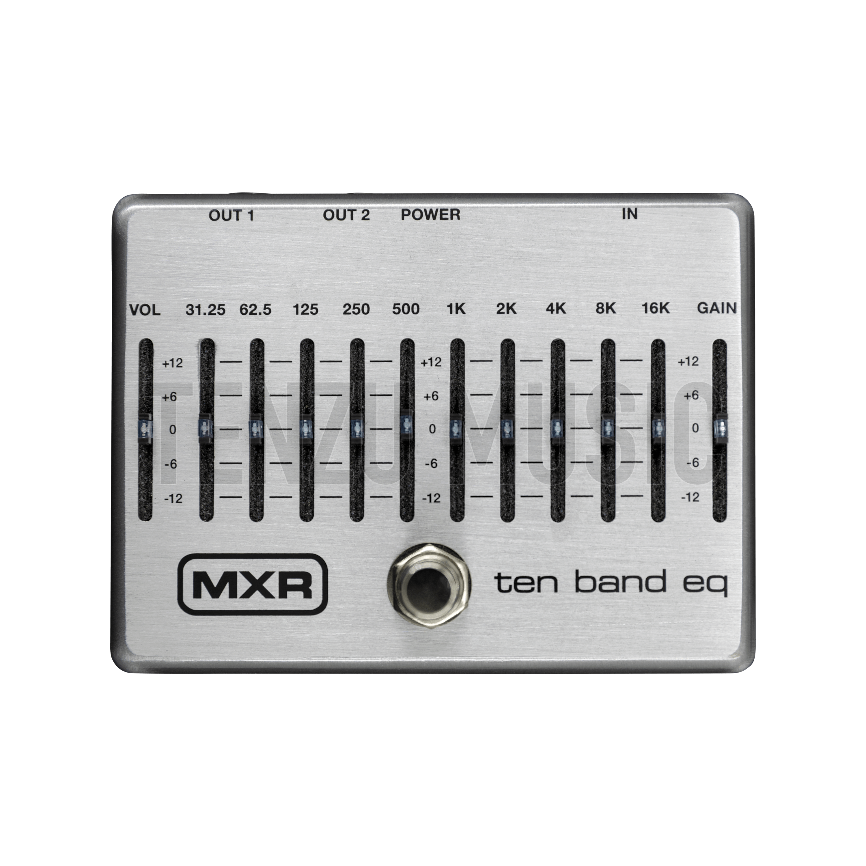 پدال گیتار الکتریک MXR M108SEU 10 Band EQ Guitar Effects Pedal