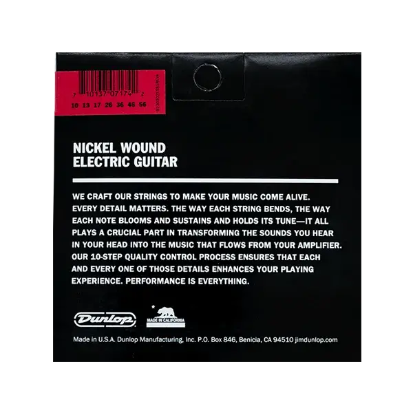 سیم گیتار Dunlop Nickel Wound 10-56