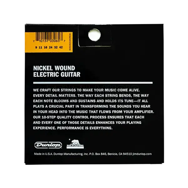 سیم گیتار Dunlop Nickel Wound 9-42