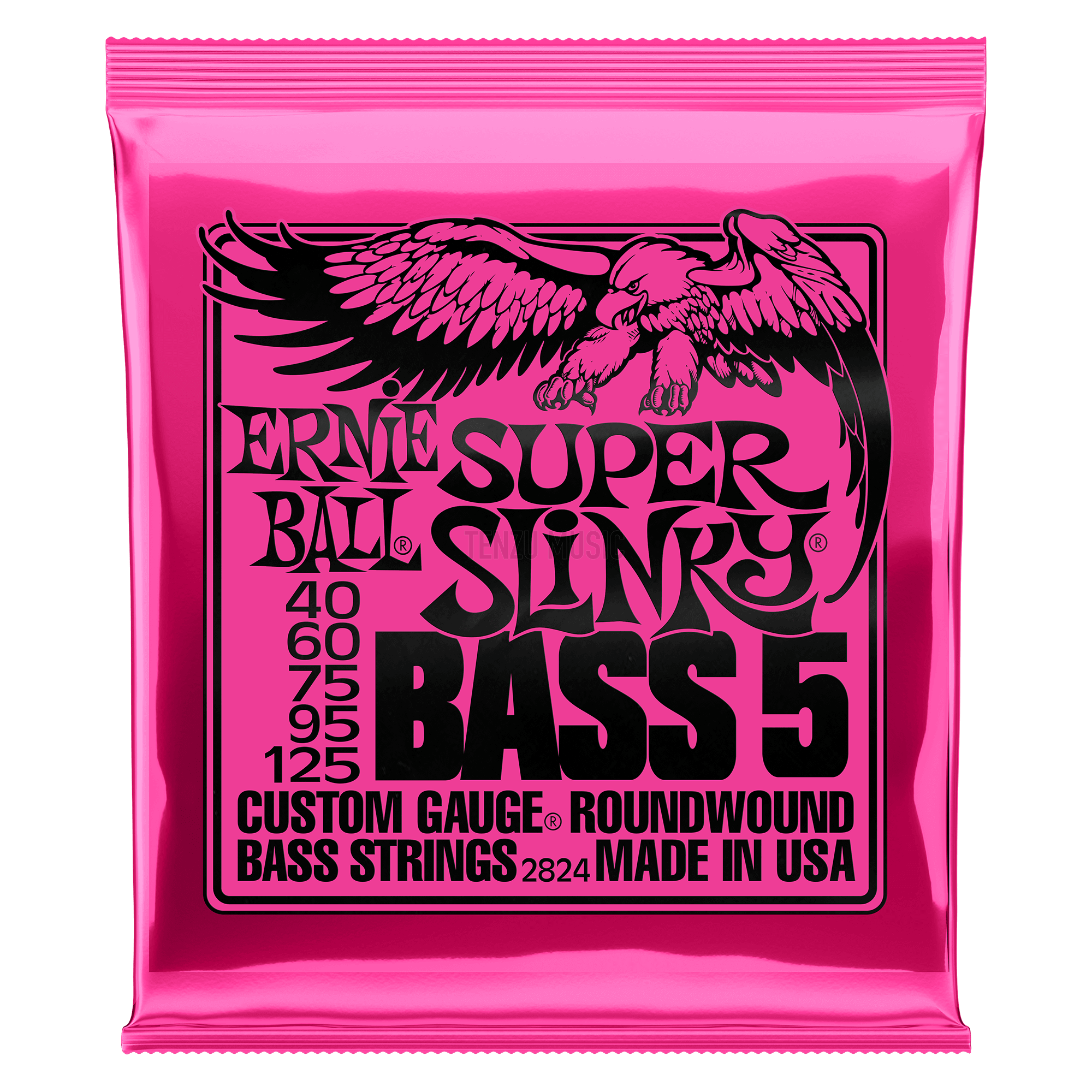 سیم گیتار Ernie Ball Super slinky 40-125 (5 String)