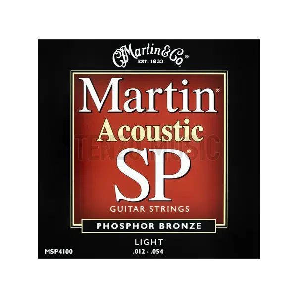 سیم گیتار Martin SP Phosphor Bronze Light 12-54