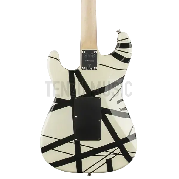 EVH Striped Series White w/ Black Stripes