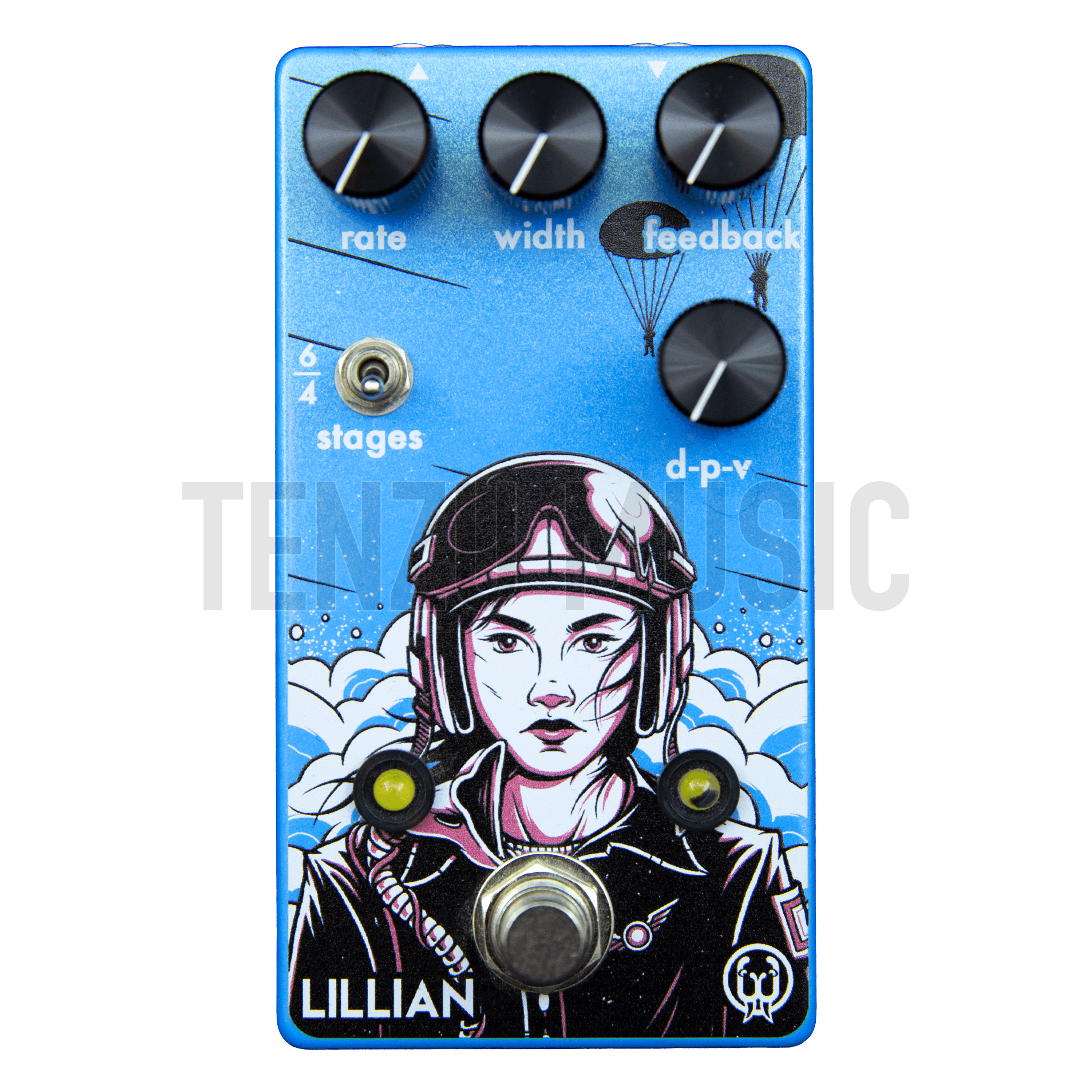 پدال گیتار الکتریک Walrus Audio Lillian Analog Phaser Pedal