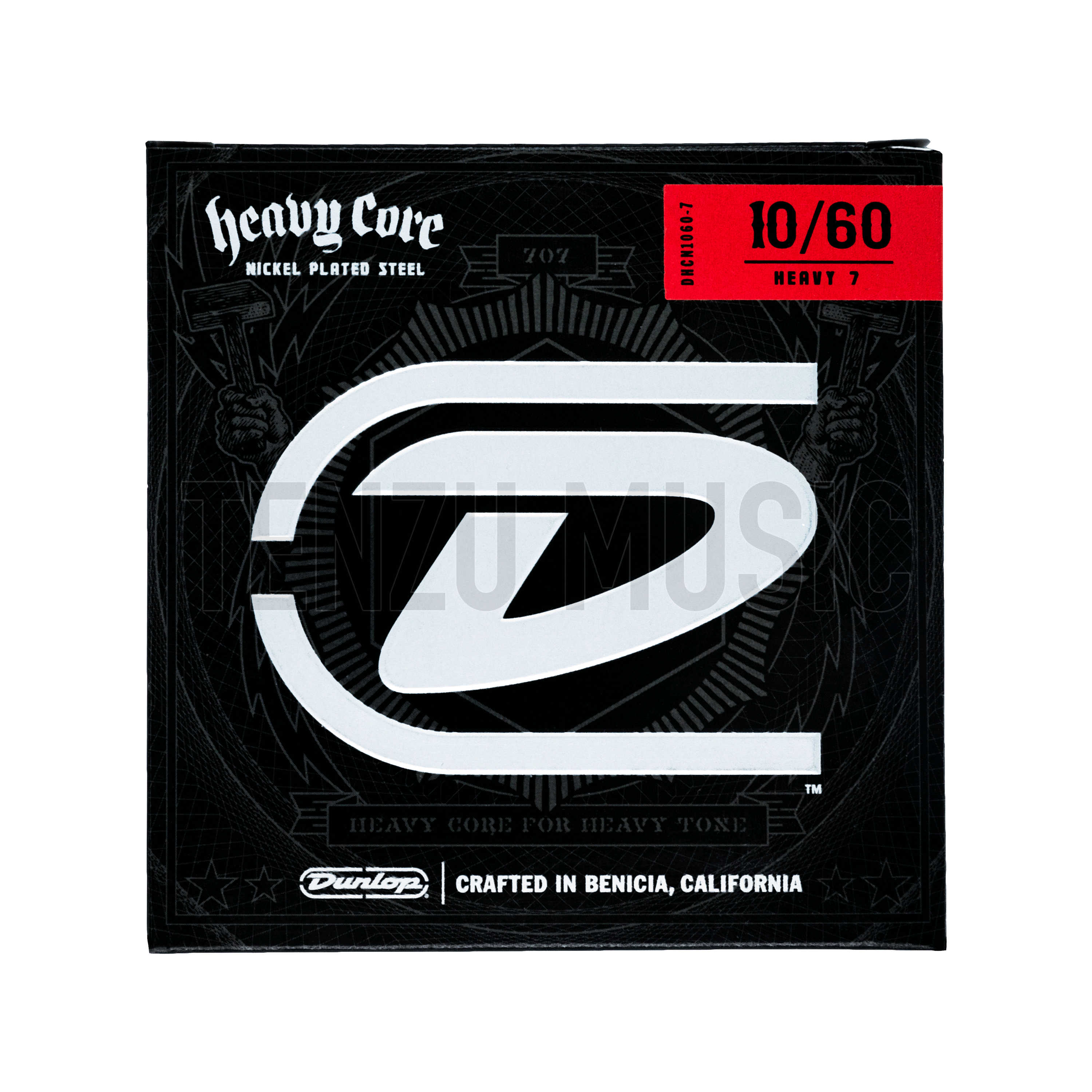 سیم گیتار Dunlop Nickel Plated steel 10-60 (Heavy Core) (7 String)