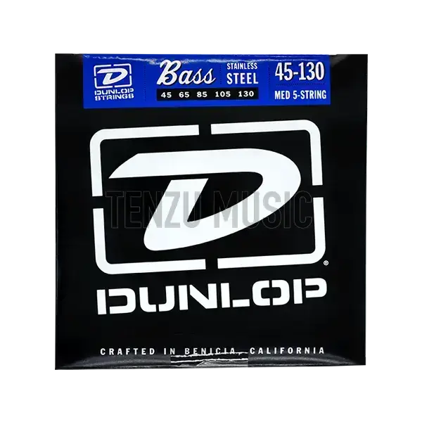 سیم گیتار Dunlop Stainless steel 45-130 MED 5-String