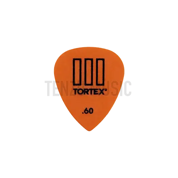 Dunlop Tortex Standard Guitar Picks 418 Orange .60mm