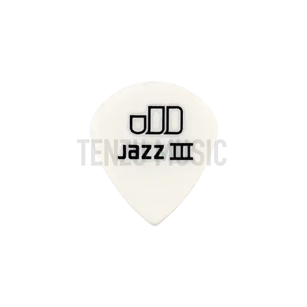 Dunlop Tortex White Jazz III Pick 1.14mm