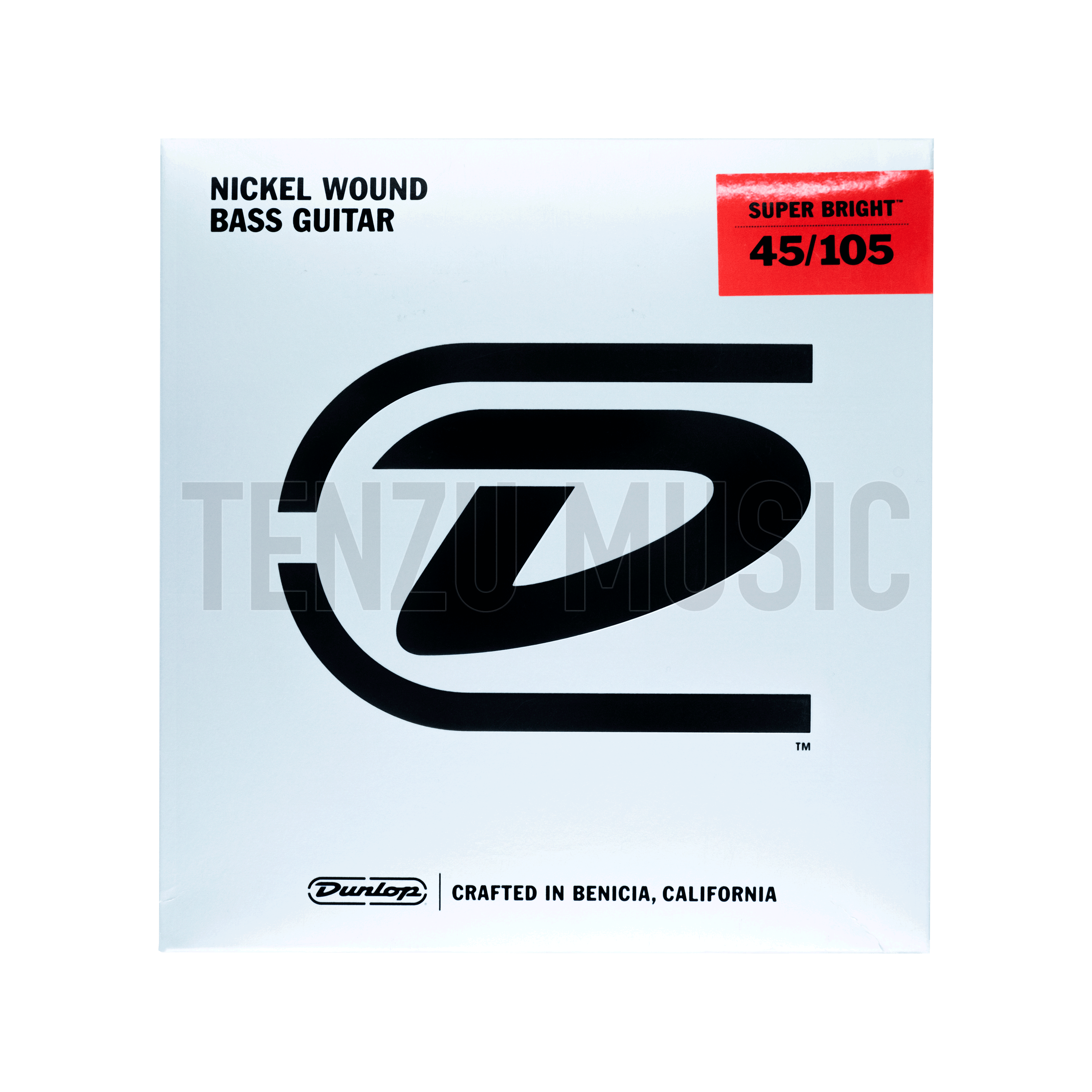 سیم گیتار Dunlop Nickel Wound Super Bright 45-105