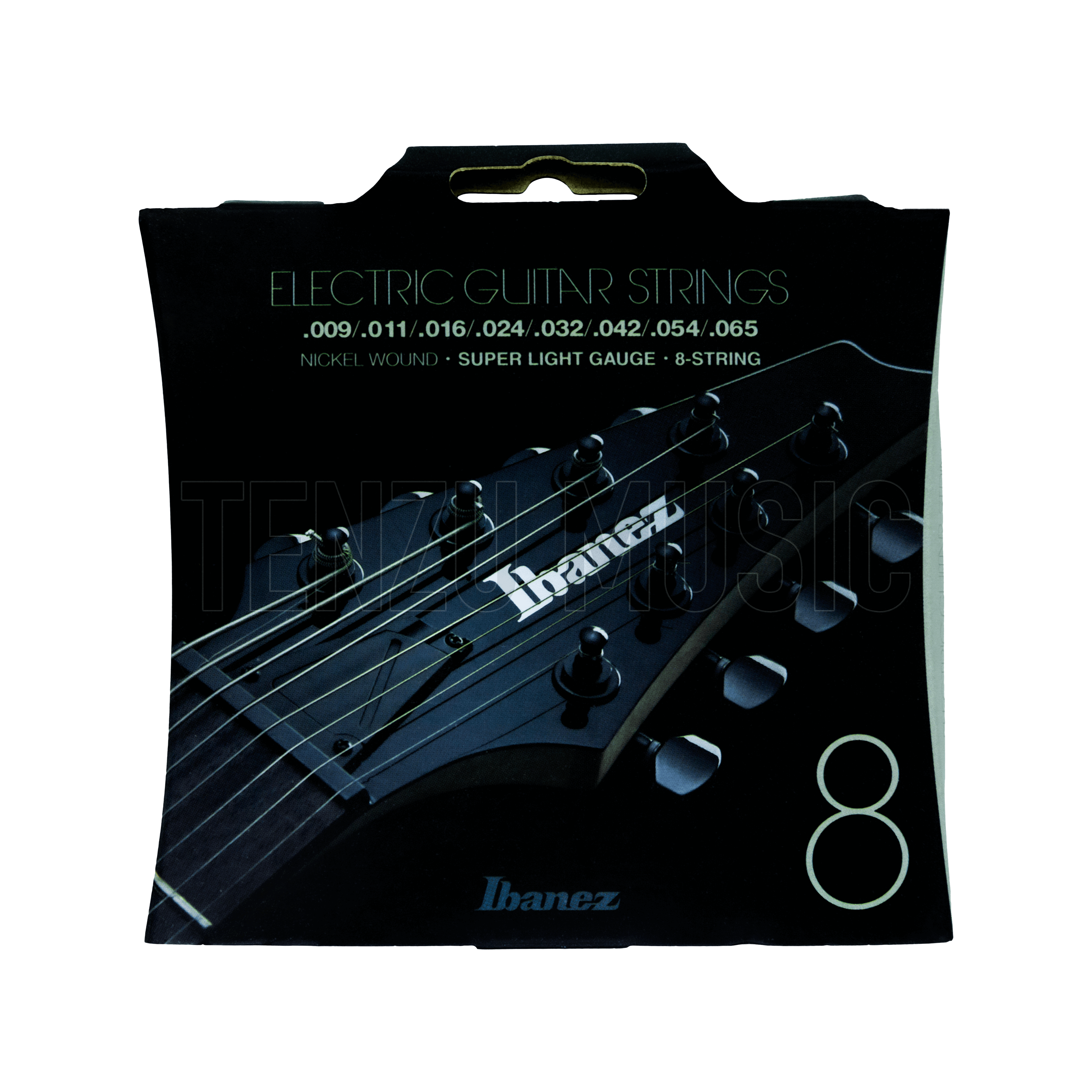 سیم گیتار Ibanez Nickel Wound Super Light Gauge 8 String 9-65