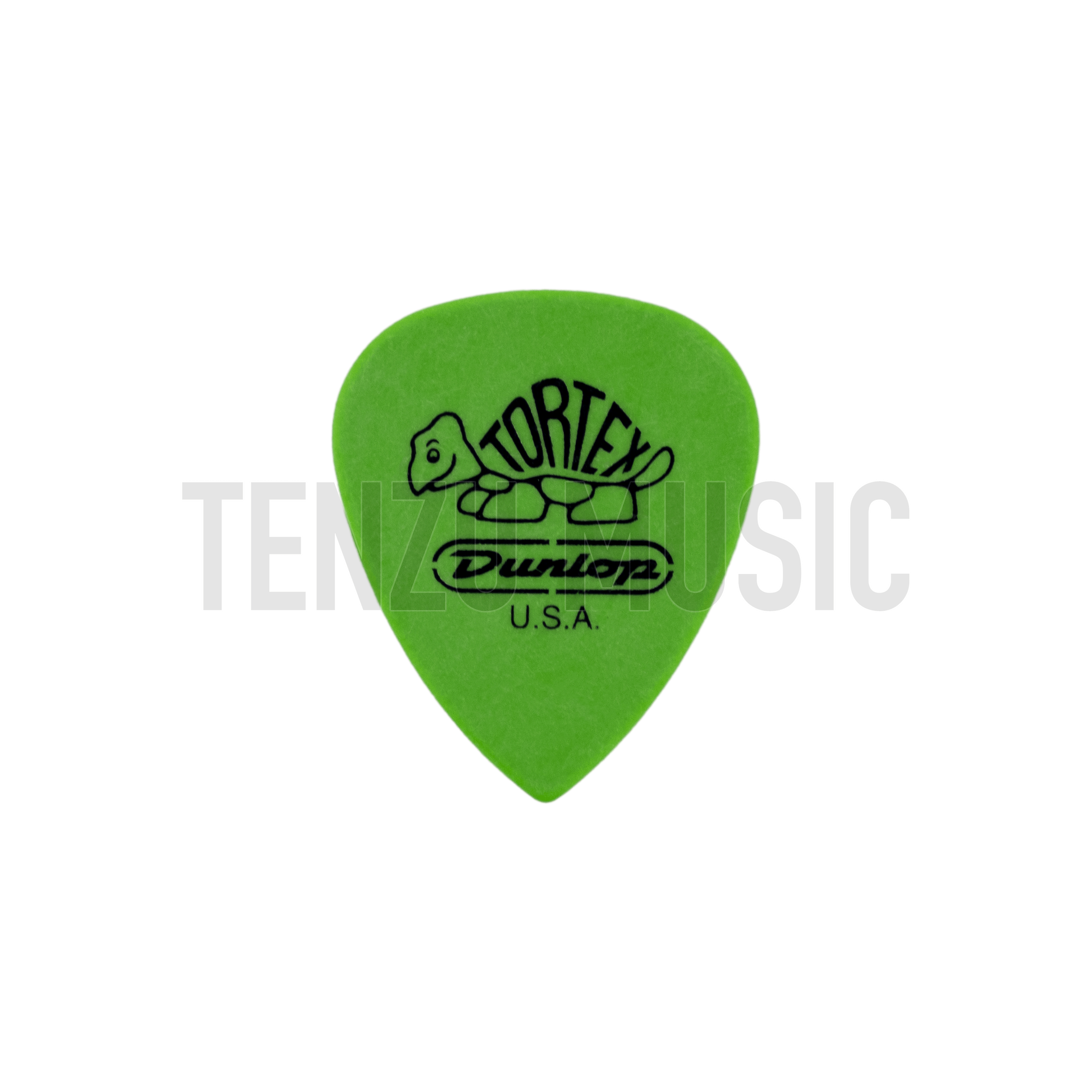 Dunlop Tortex Standard Guitar Picks 418 Green .88mm