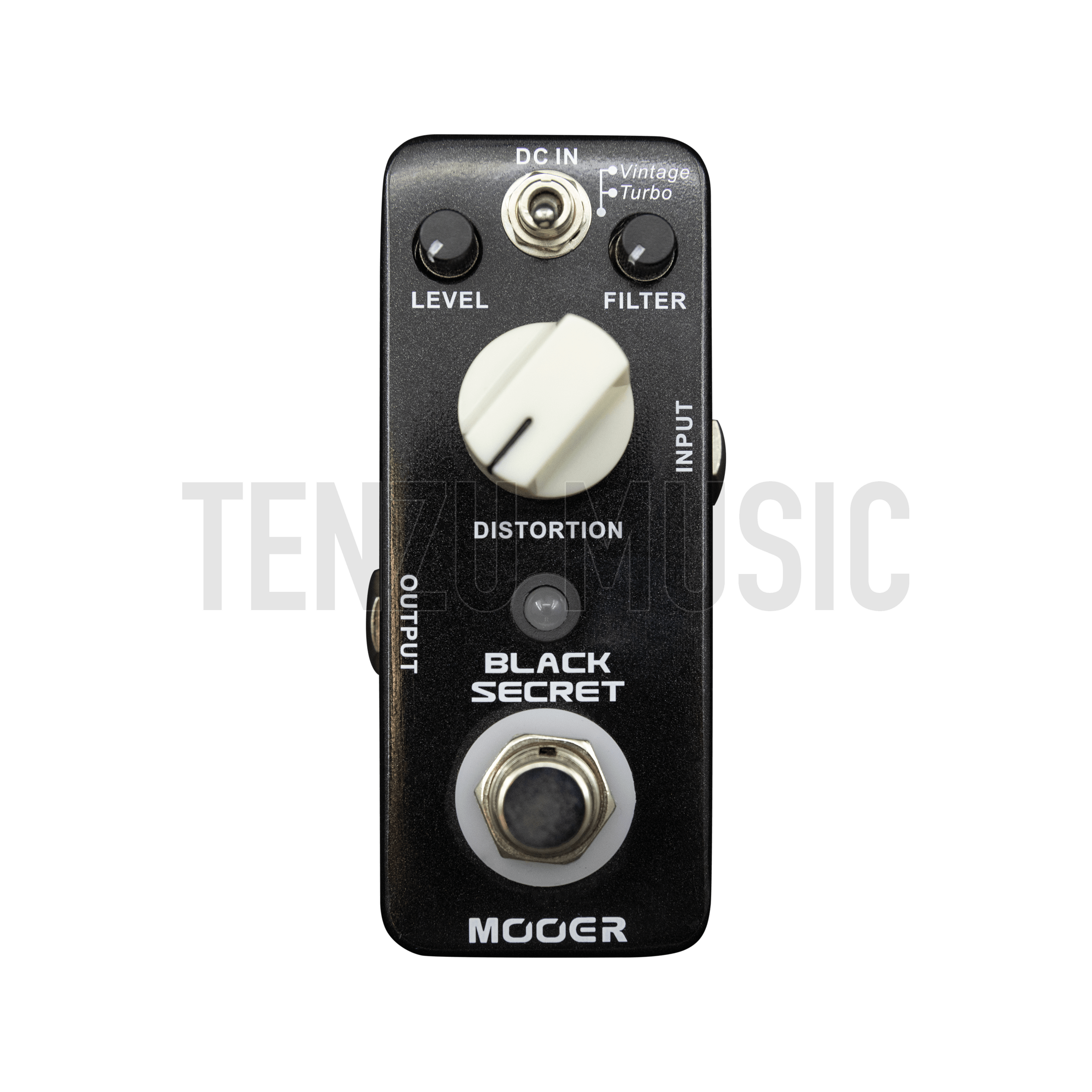 پدال گیتار الکتریک  Mooer Black Secret Distortion Guitar Effects Pedal Standard