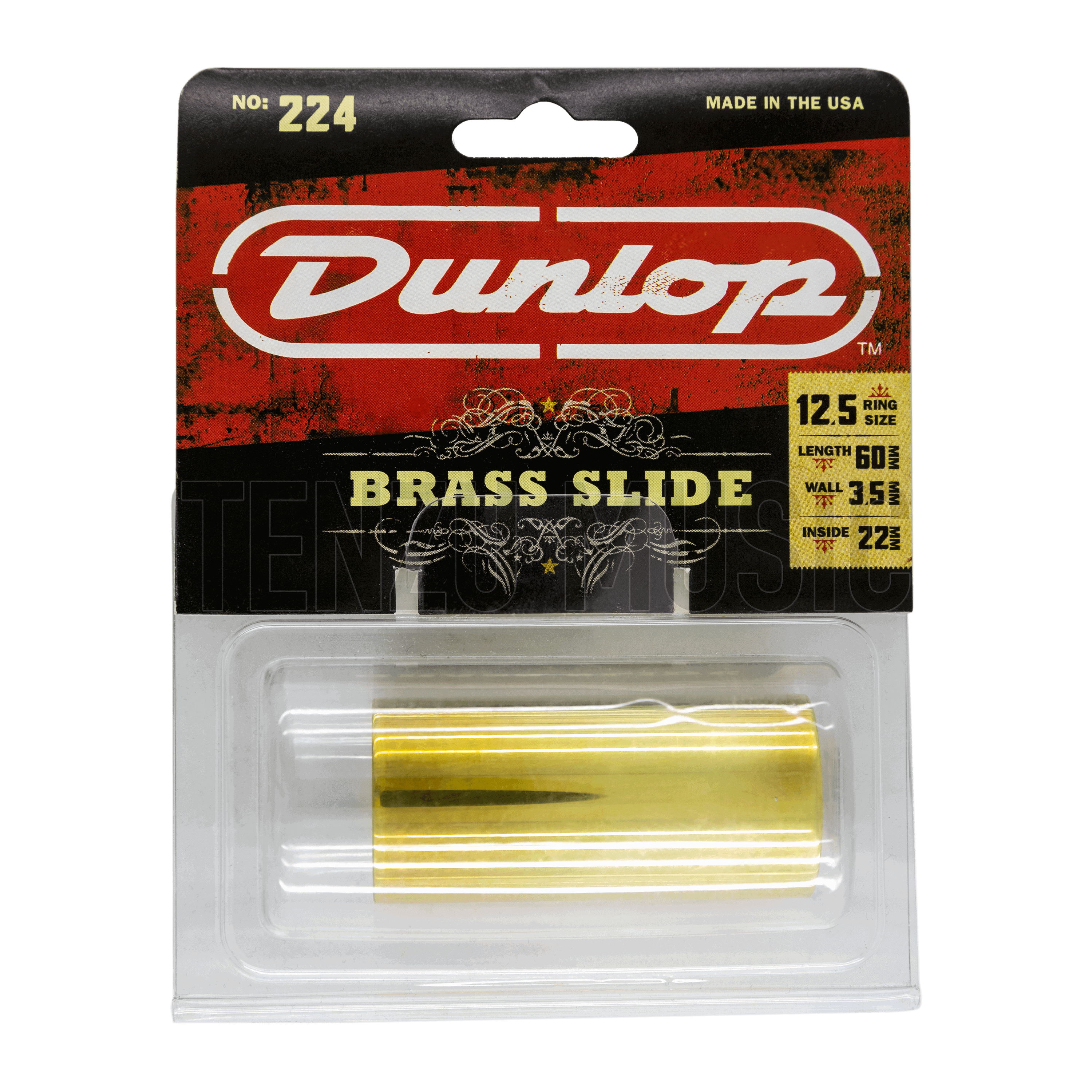 Dunlop NO.224 Brass Slide