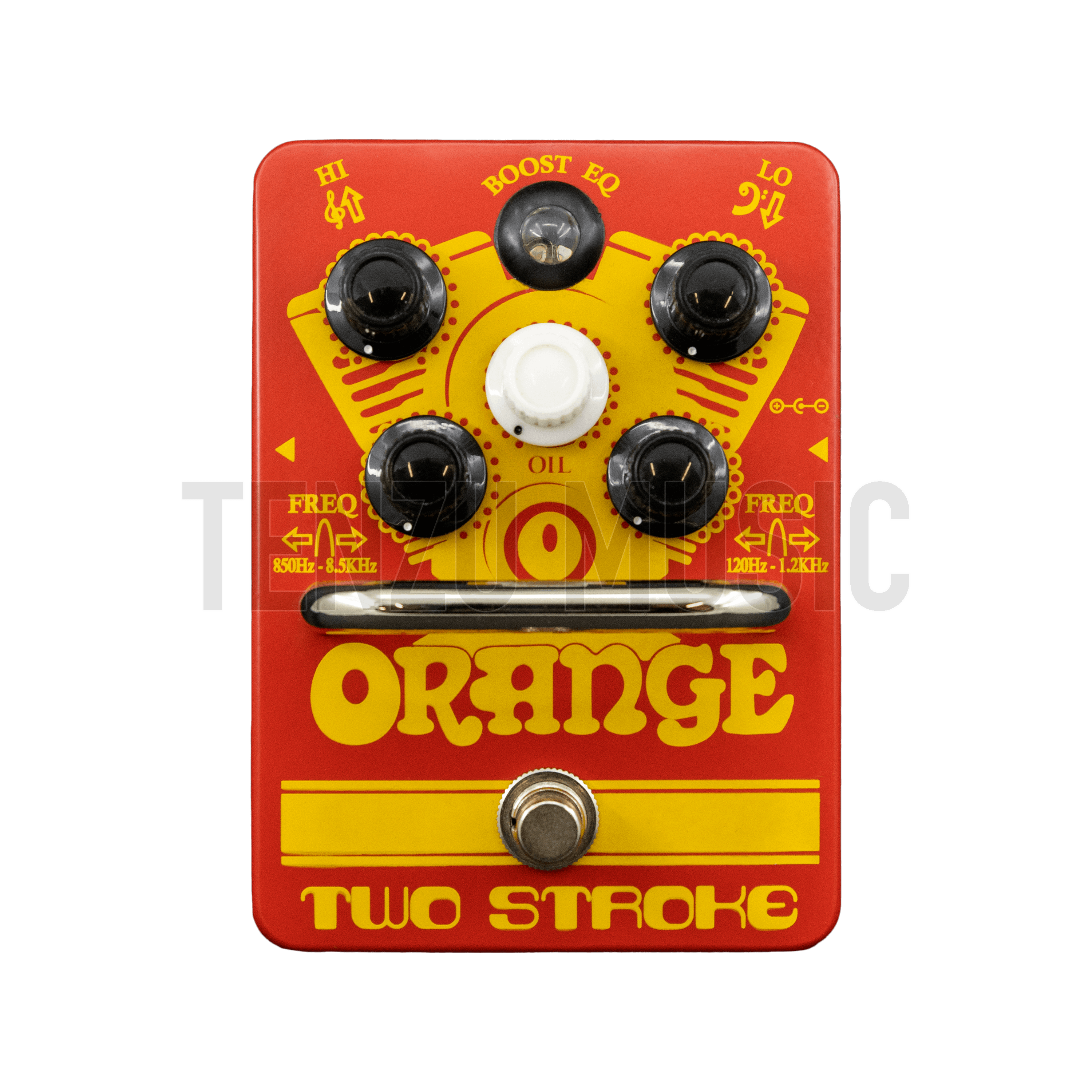 Orange Two Stroke Boost EQ Pedal