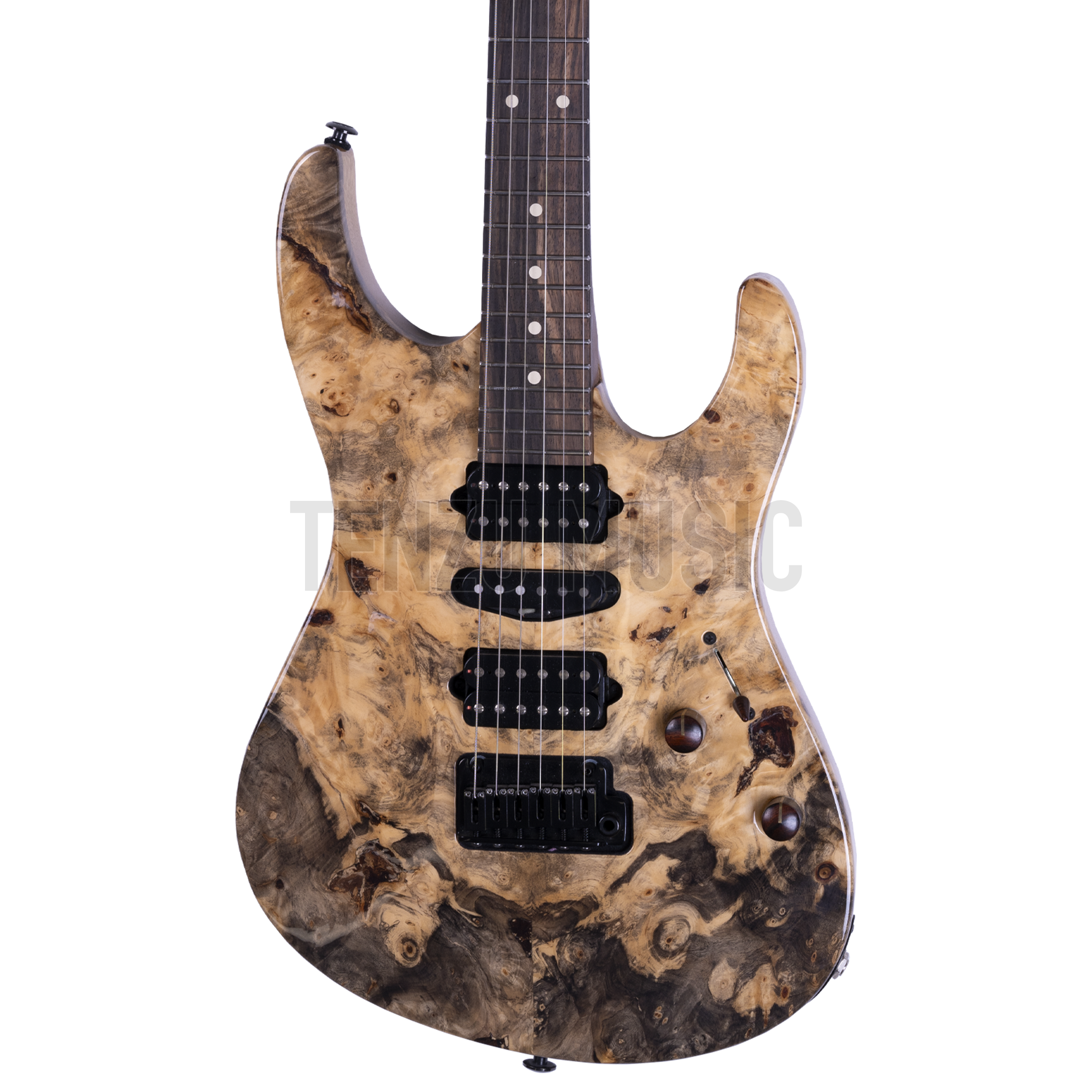 گیتار الکتریکSuhr Modern Carve Top Buckeye Burl Natural 2016