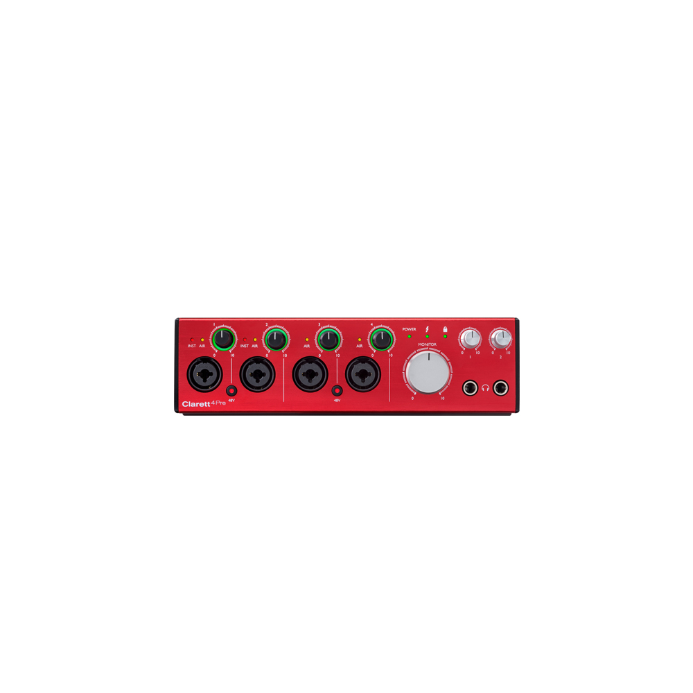 Focusrite Clarett 4Pre Thunderbolt