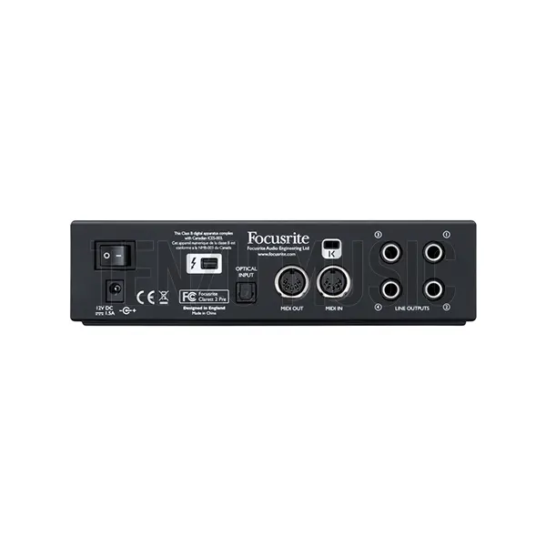 کارت صدا Focusrite Clarett 2Pre Thunderbolt