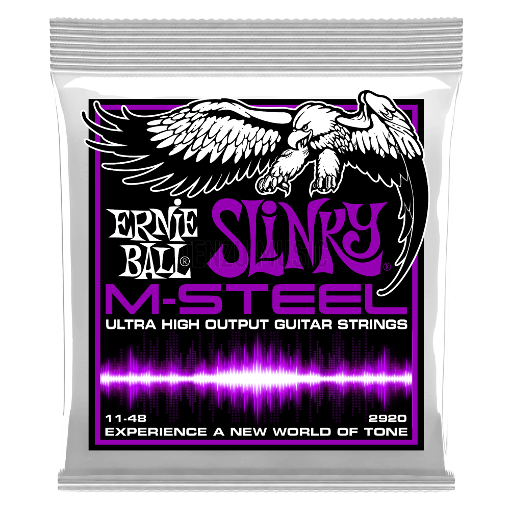 سیم گیتار Ernie Ball Slinky M-Steel 11-48