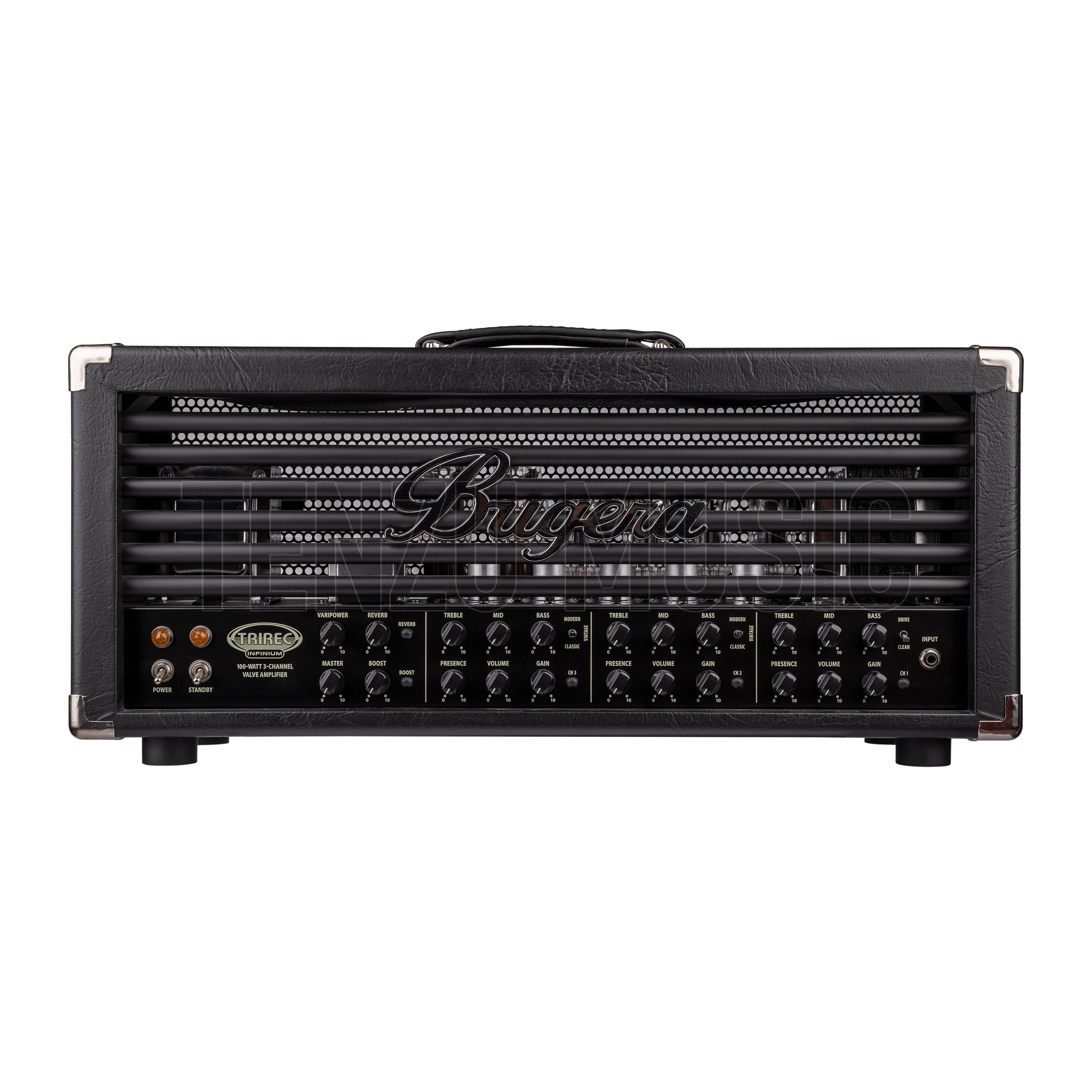آمپلی فایر گیتار الکتریک Bugera TRIREC Infinium 100 Watt 3-Channel Valve Head