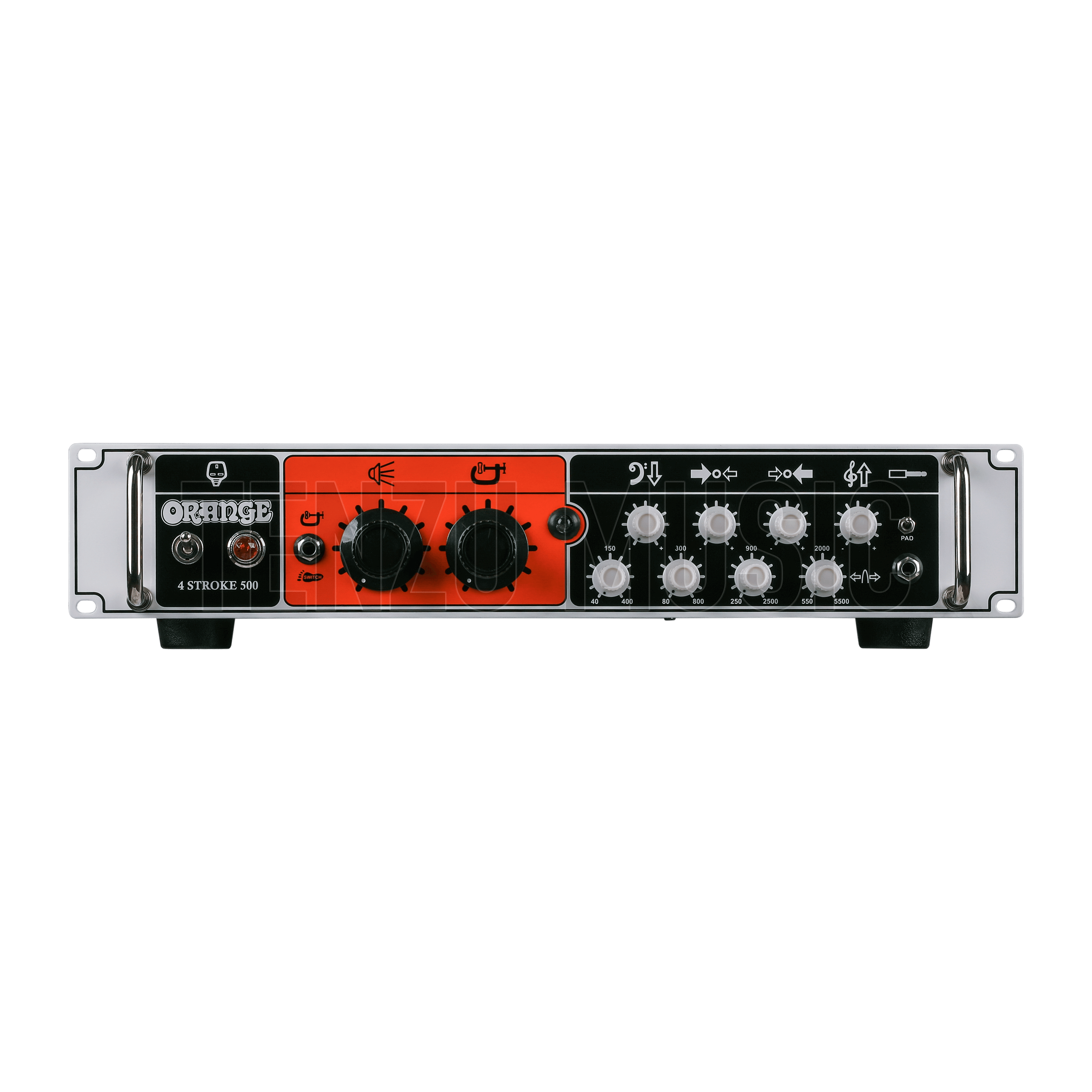آمپلی فایر گیتار بیس Orange Amplifiers 4-stroke 500W Bass Amp Head