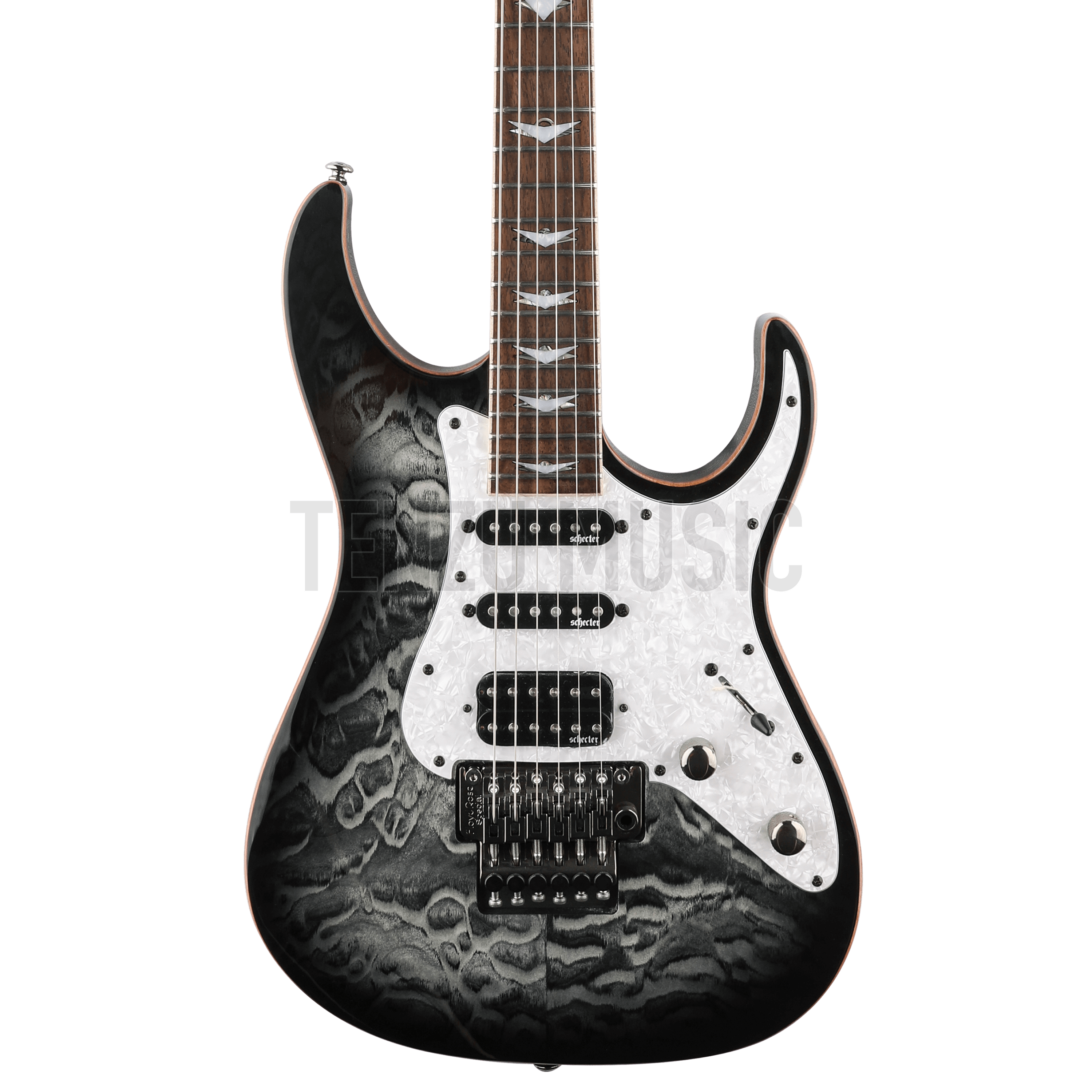 Schecter Banshee Extreme FR Charchoal Burst